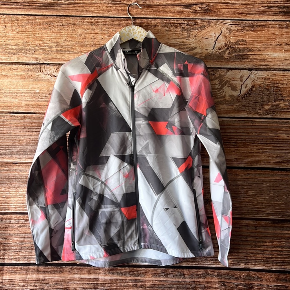Under Armour Small Abstract Zip Up Jacket